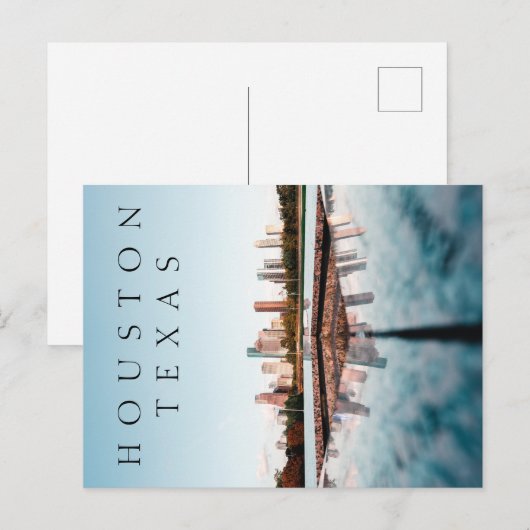 Houston, Texas Briefkaart (Voorkant / Achterkant)