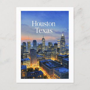 Houston Texas Briefkaart