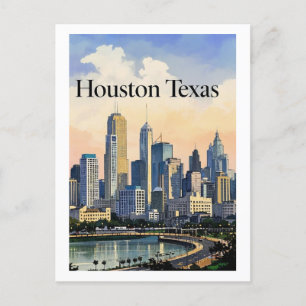 Houston Texas Briefkaart