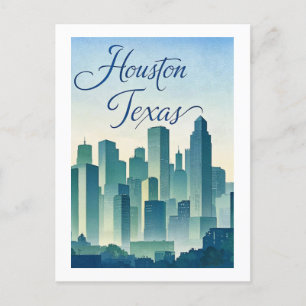 Houston Texas Briefkaart
