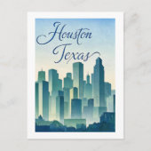 Houston Texas Briefkaart (Voorkant)