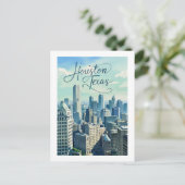 Houston Texas Briefkaart (Staand voorkant)