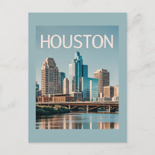 Houston Texas Briefkaart