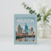 Houston Texas Briefkaart (Staand voorkant)
