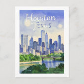 Houston Texas Briefkaart (Voorkant)