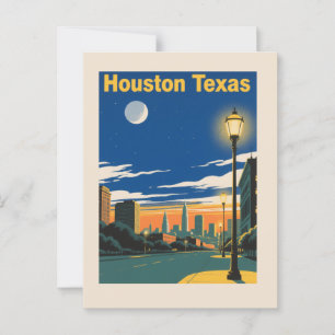Houston Texas Briefkaart