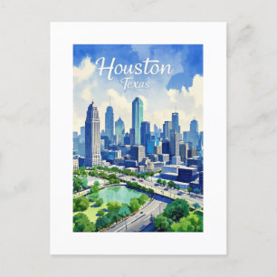 Houston Texas Briefkaart