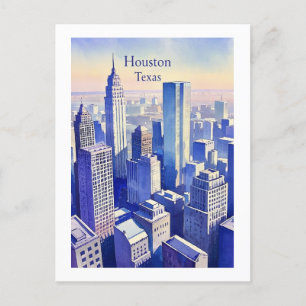 Houston Texas Briefkaart