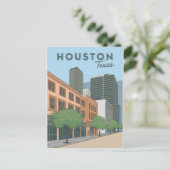 Houston Texas Briefkaart (Staand voorkant)