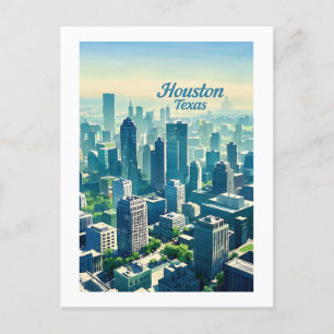 Houston Texas Briefkaart