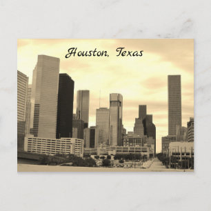 Houston, Texas - Briefkaart