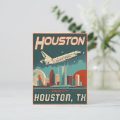 Houston, Texas - Briefkaart (Staand voorkant)
