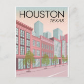Houston Texas Briefkaart (Voorkant)