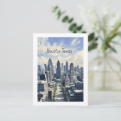 Houston Texas Briefkaart (Staand voorkant)