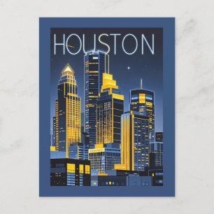 Houston Texas Briefkaart