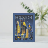Houston Texas Briefkaart (Staand voorkant)