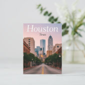 Houston Texas Briefkaart (Staand voorkant)