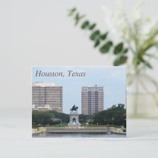 Houston, Texas Briefkaart (Staand voorkant)