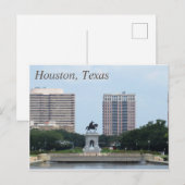 Houston, Texas Briefkaart (Voorkant / Achterkant)