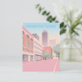 Houston Texas Briefkaart (Staand voorkant)