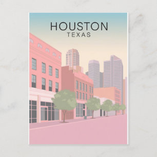 Houston Texas Briefkaart