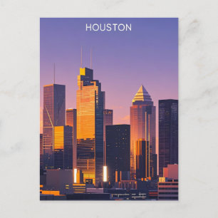 Houston Texas Briefkaart