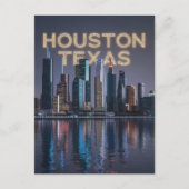 Houston Texas Briefkaart (Voorkant)