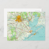 Houston Texas briefkaart (Voorkant / Achterkant)