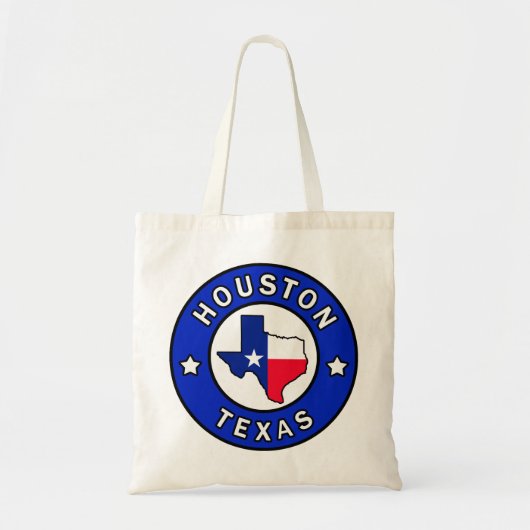 Houston Texas canvas tas (Voorkant)
