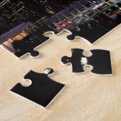 Houston Texas City Skyline Jigzaag Puzzle Legpuzzel (Zijkant)