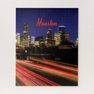 Houston Texas City Skyline Legpuzzel