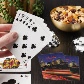 Houston Texas City Skyline Pokerkaarten (Insitu)