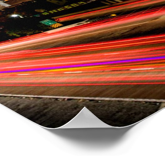 Houston Texas City Skyline Poster (Hoek)