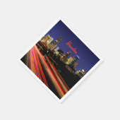Houston Texas City Skyline Servet (Hoek)