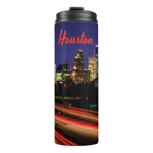 Houston Texas City Skyline Thermosbeker