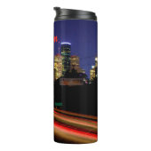 Houston Texas City Skyline Thermosbeker (Geroteerd rechts)