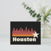 Houston Texas Cityscape  Briefkaart (Staand voorkant)