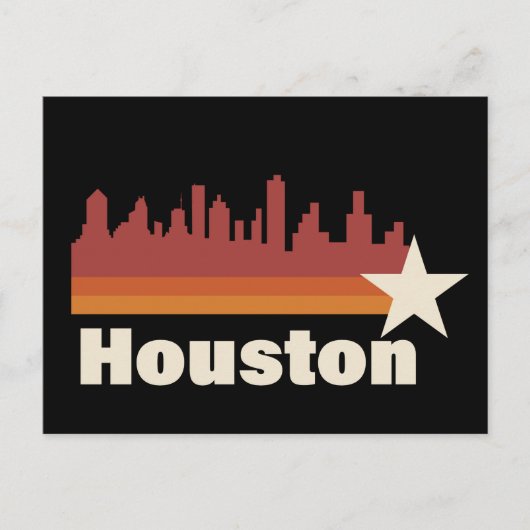 Houston Texas Cityscape  Briefkaart (Voorkant)