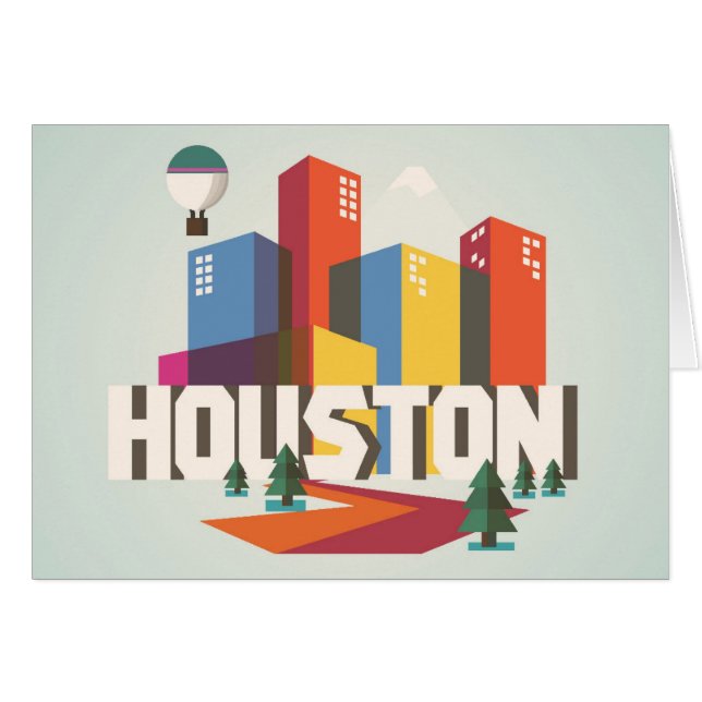 Houston, Texas | Cityscape Design (Voorkant Horizontaal)