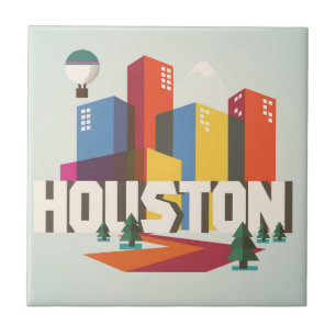Houston, Texas   Cityscape Design Tegeltje