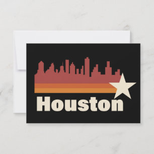 Houston Texas Cityscape  Kaart