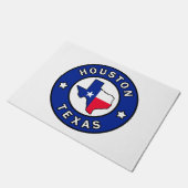 Houston Texas Deurmat (Schuin)
