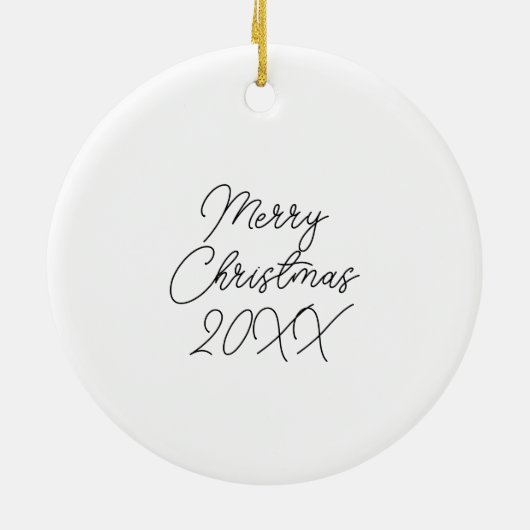 Houston, Texas Downtown Uitzicht Abstracte kunst Keramisch Ornament (Achterkant)