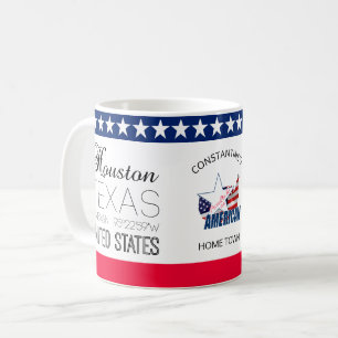 Houston, Texas, elegant Verenigde Staten Koffiemok