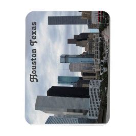 Houston Texas - Flexible Photo Magnet Magneet