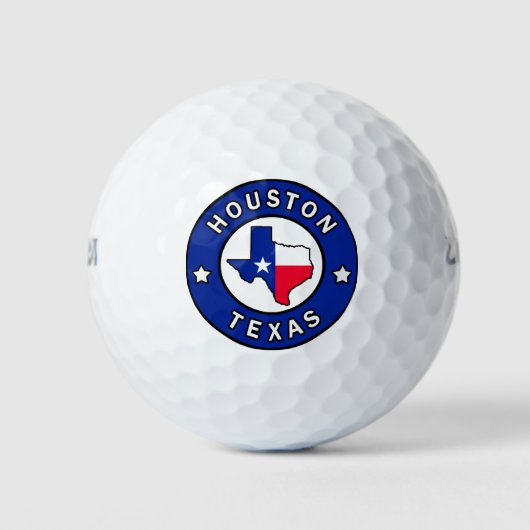 Houston Texas Golfballen (Voorkant)