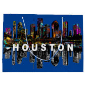 Houston, Texas, graffiti Groot Cadeauzakje (Achterkant)
