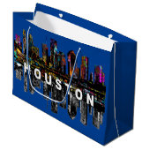 Houston, Texas, graffiti Groot Cadeauzakje (Voorkant Gekanteld)