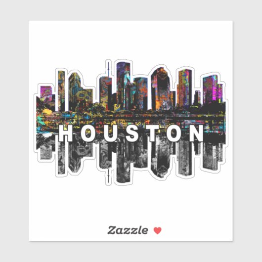 Houston, Texas, graffiti-Sticker Sticker (Vel)