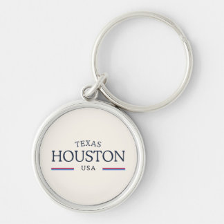 Houston Texas Heritage – Classic Cream Sleutelhanger